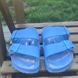 Birkenstock Blue Sandals Double-Strap Design
